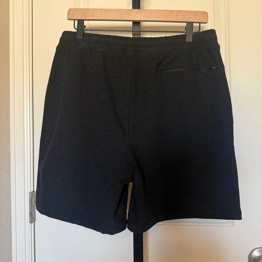 Beyond Yoga Take It Easy Sweat Shorts Mens Charcoal Heather Pockets Size‎ M